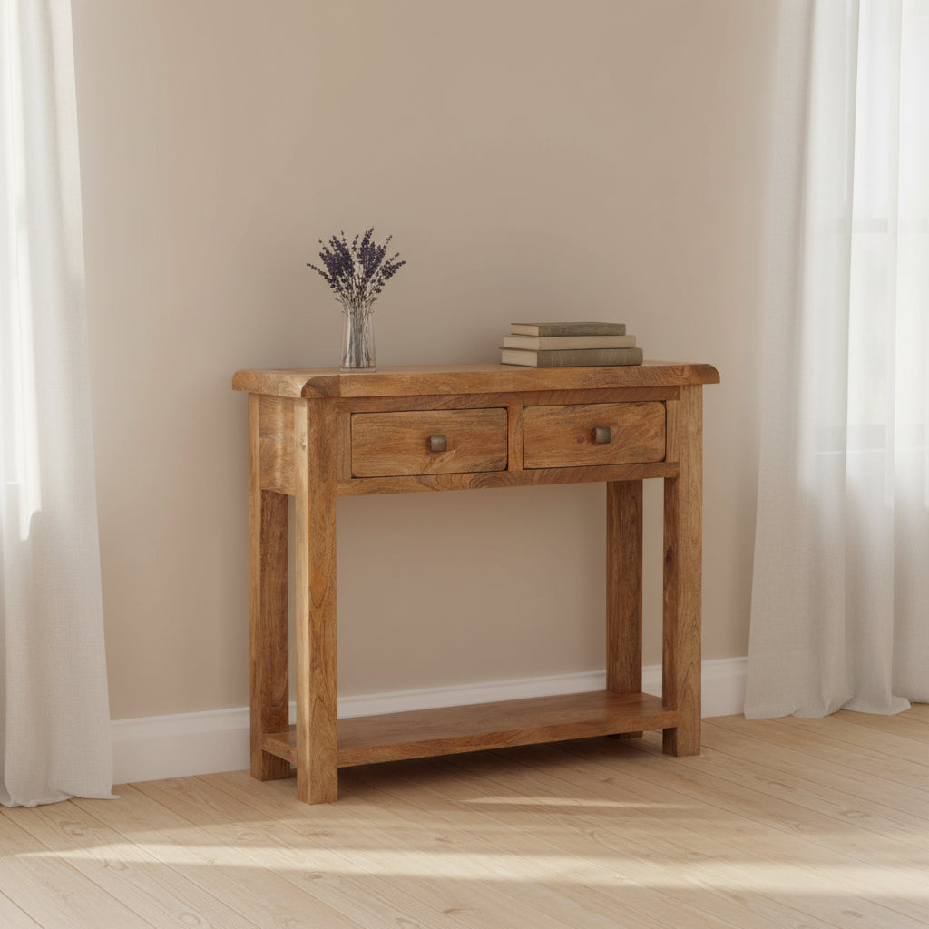 Foxglove Mango Console Table