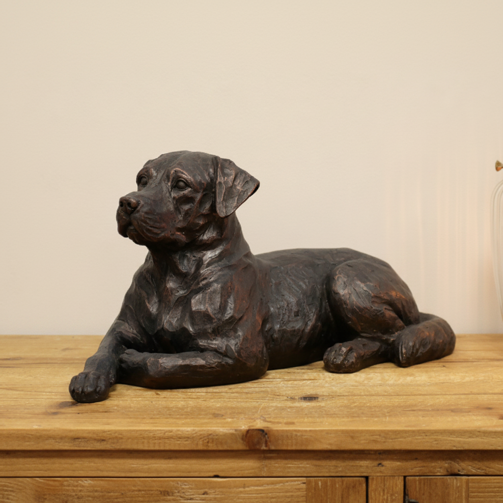 Laying Labrador Ornament
