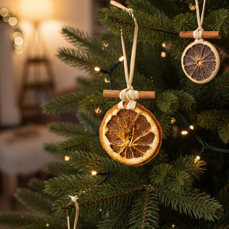 Dried Orange & Cinnamon Decorations