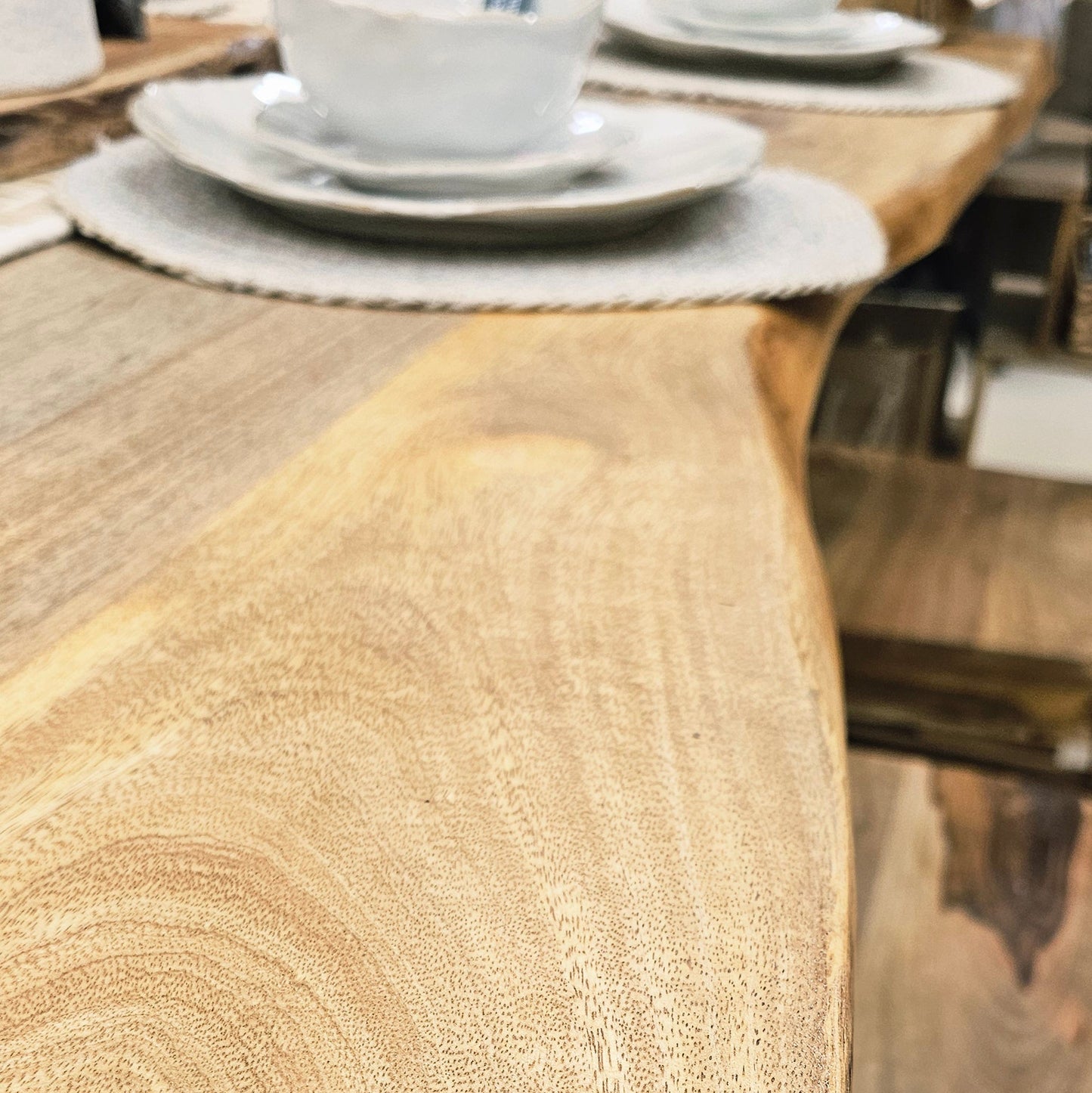 Live Edge Solid Mango Dining Tables