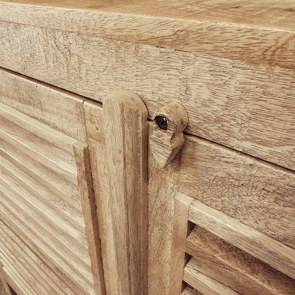 'Severn Mango' 2 Door Slatted Sideboard