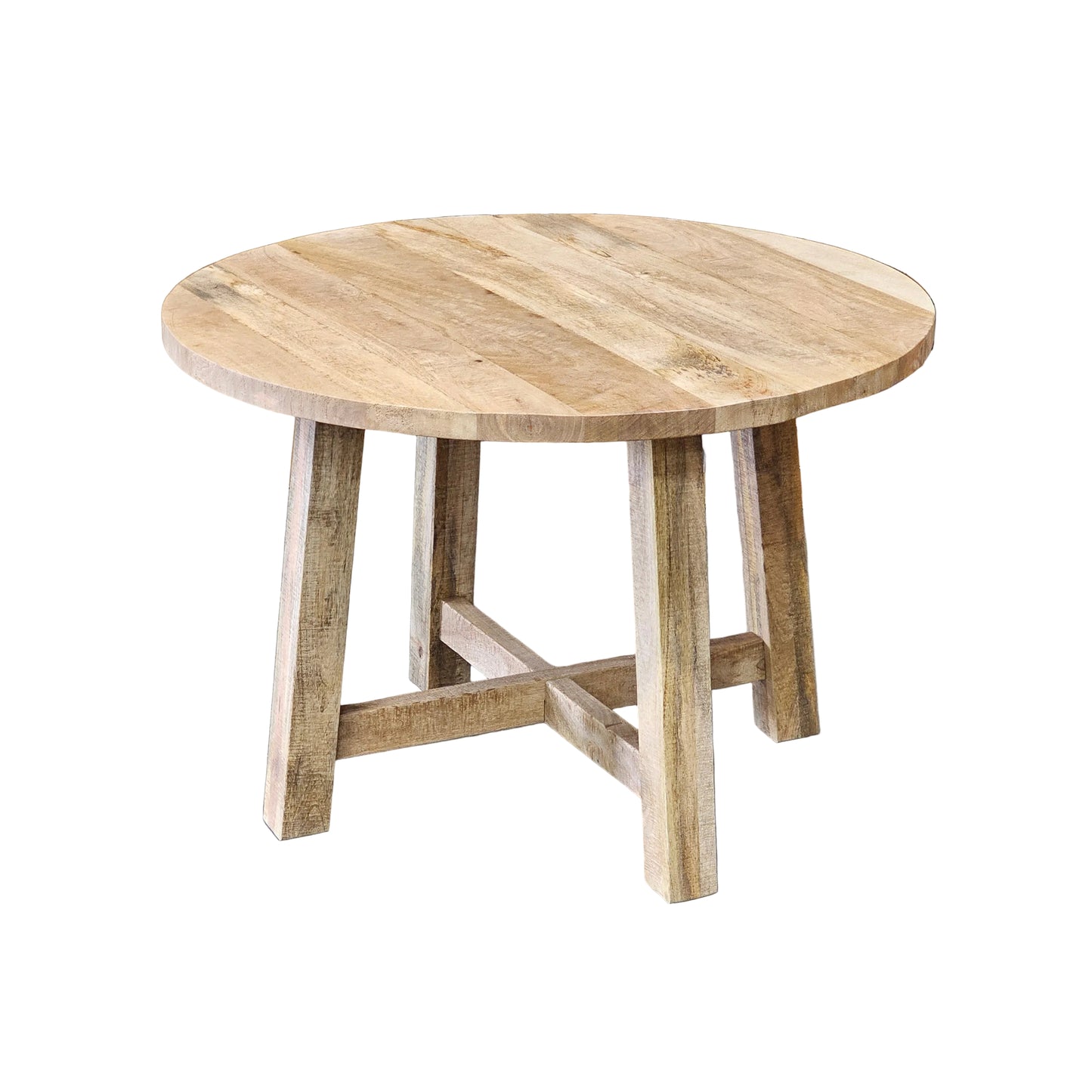 'Severn' Mango 110cm Round Dining Table