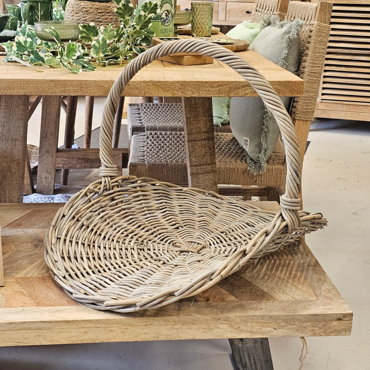 Glenweave Extra Large Flower Basket