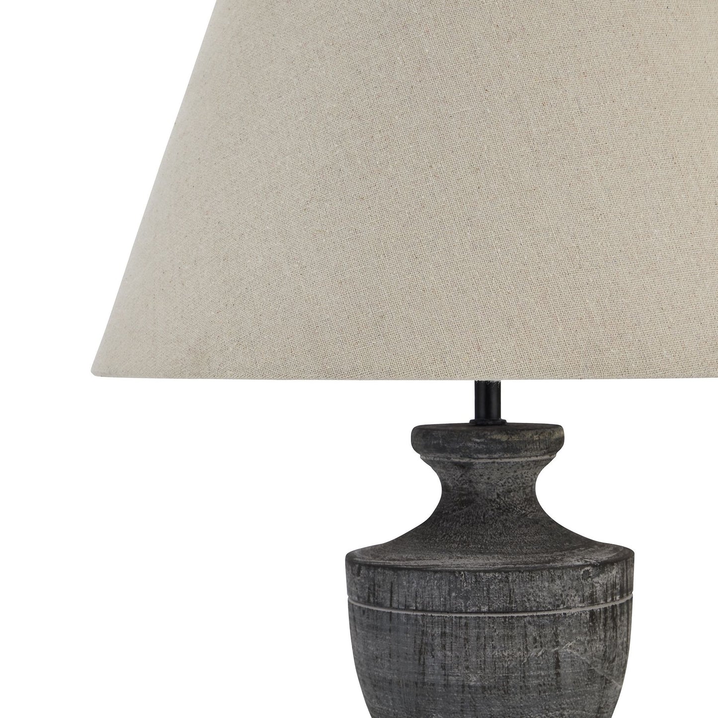 Incia Wooden Urn Lamp