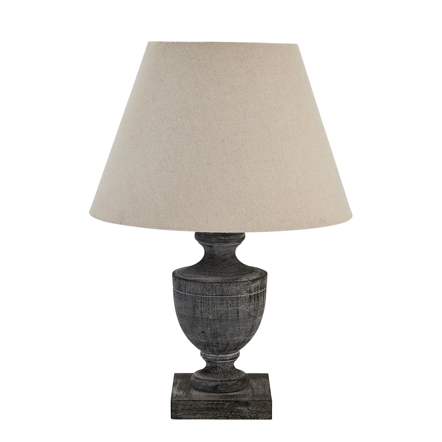Incia Wooden Urn Lamp