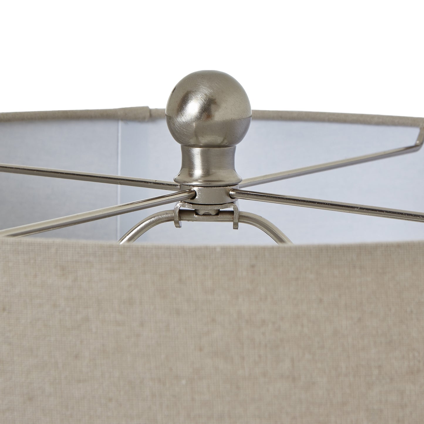 Squat Ceramic Beaded Table Lamp