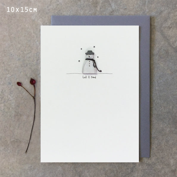 Let it Snow - Greeting Card