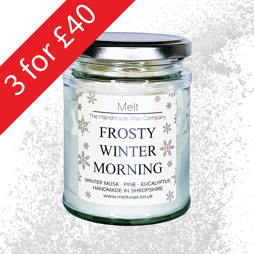 Frosty Winter Morning - Jam Jar Candle