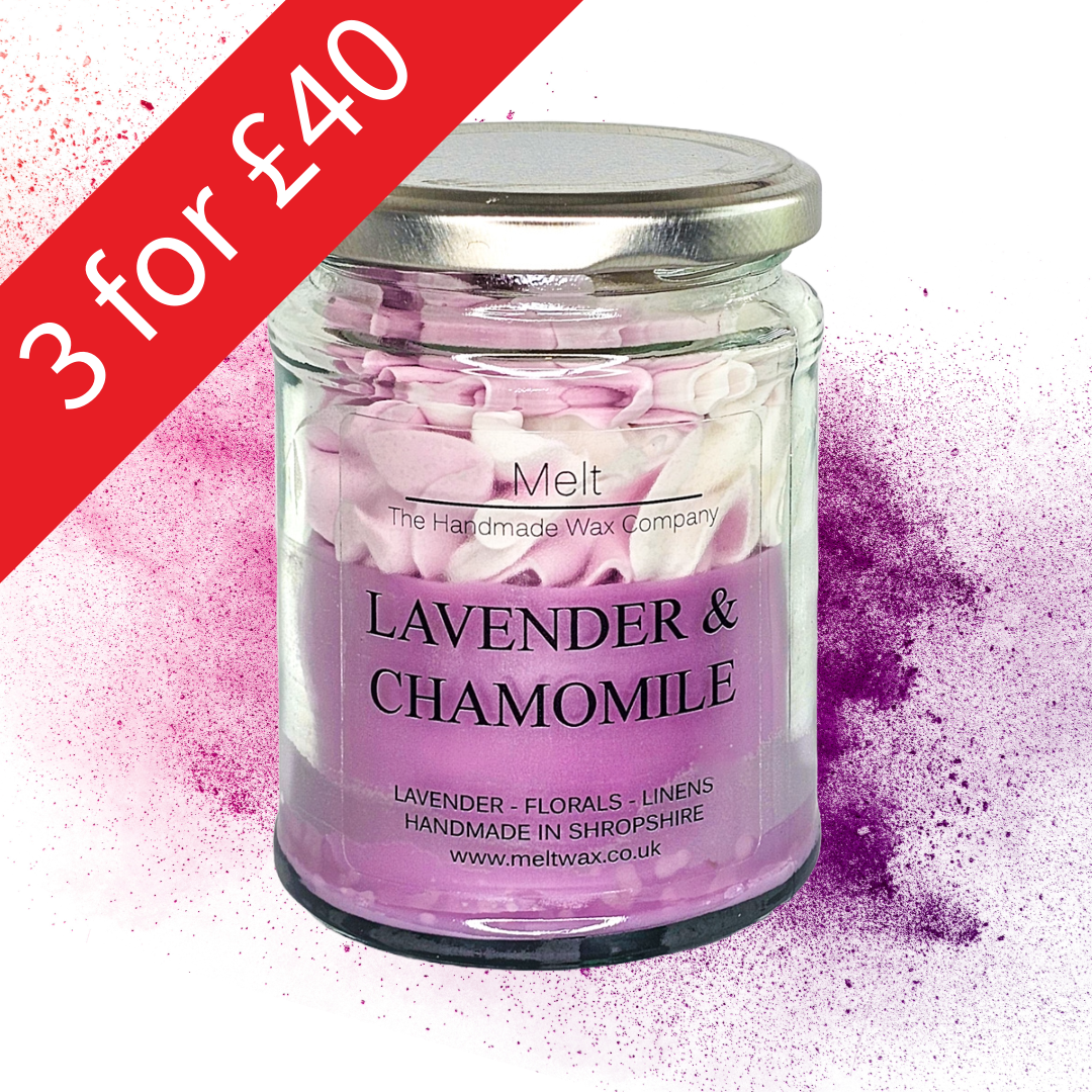 Lavender & Chamomile - Jam Jar Candle