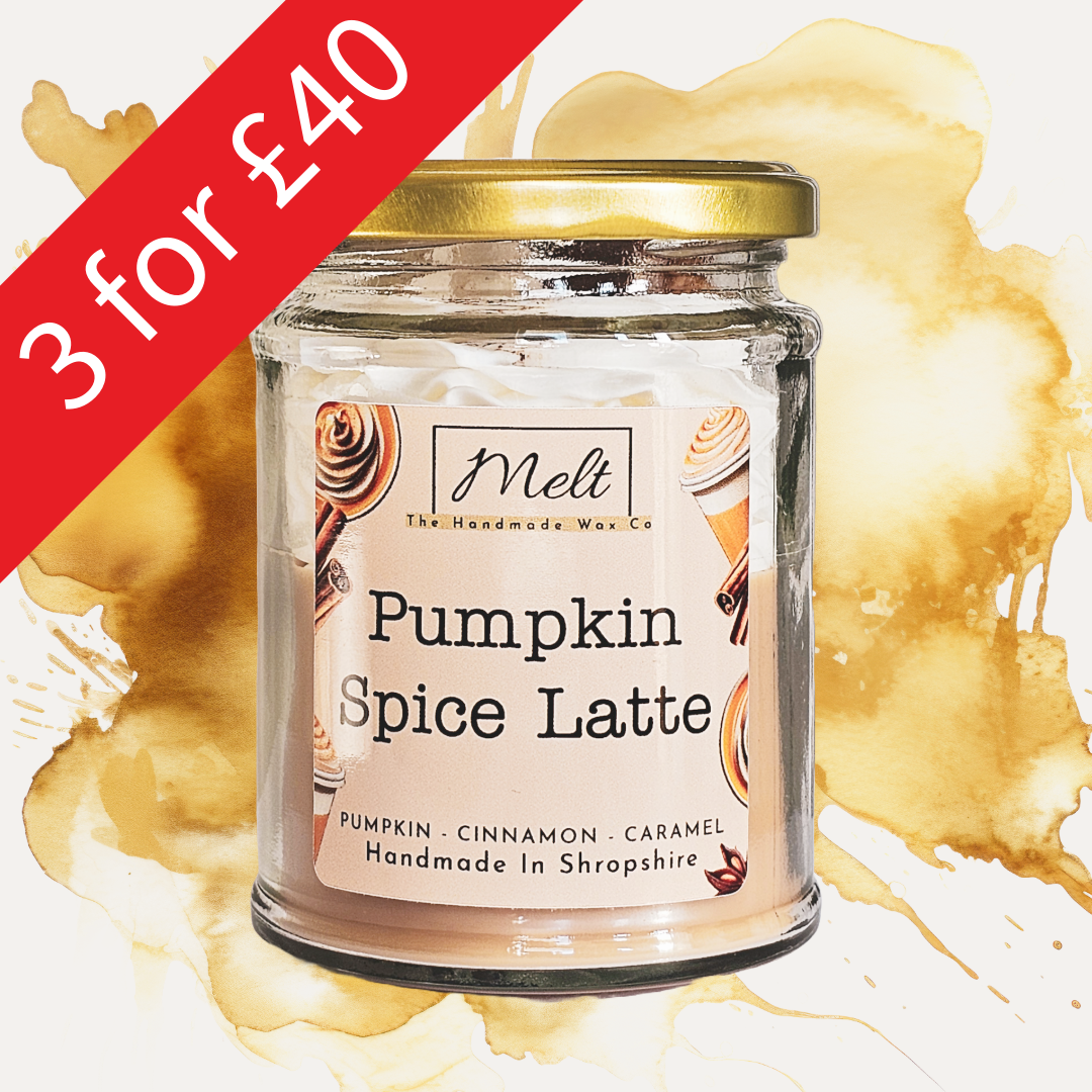 Pumpkin Spice Latte - Jam Jar Candle