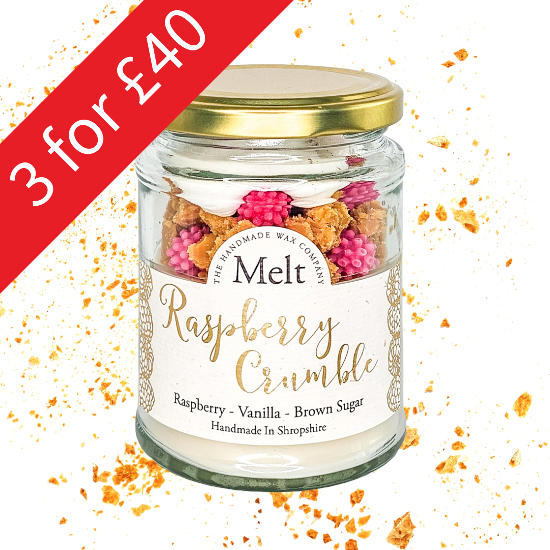 Raspberry Crumble - Jam Jar Candle