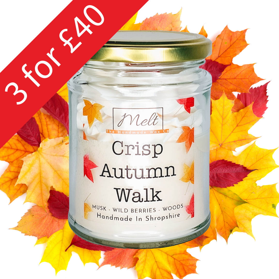 Crisp Autumn Walk - Jam Jar Candle