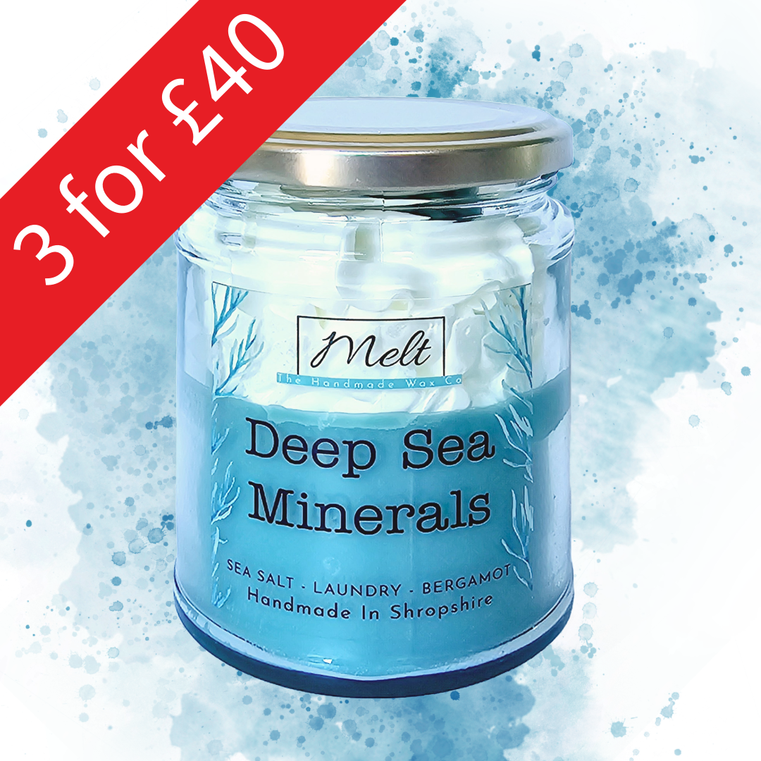 Deep Sea Minerals - Jam Jar Candle