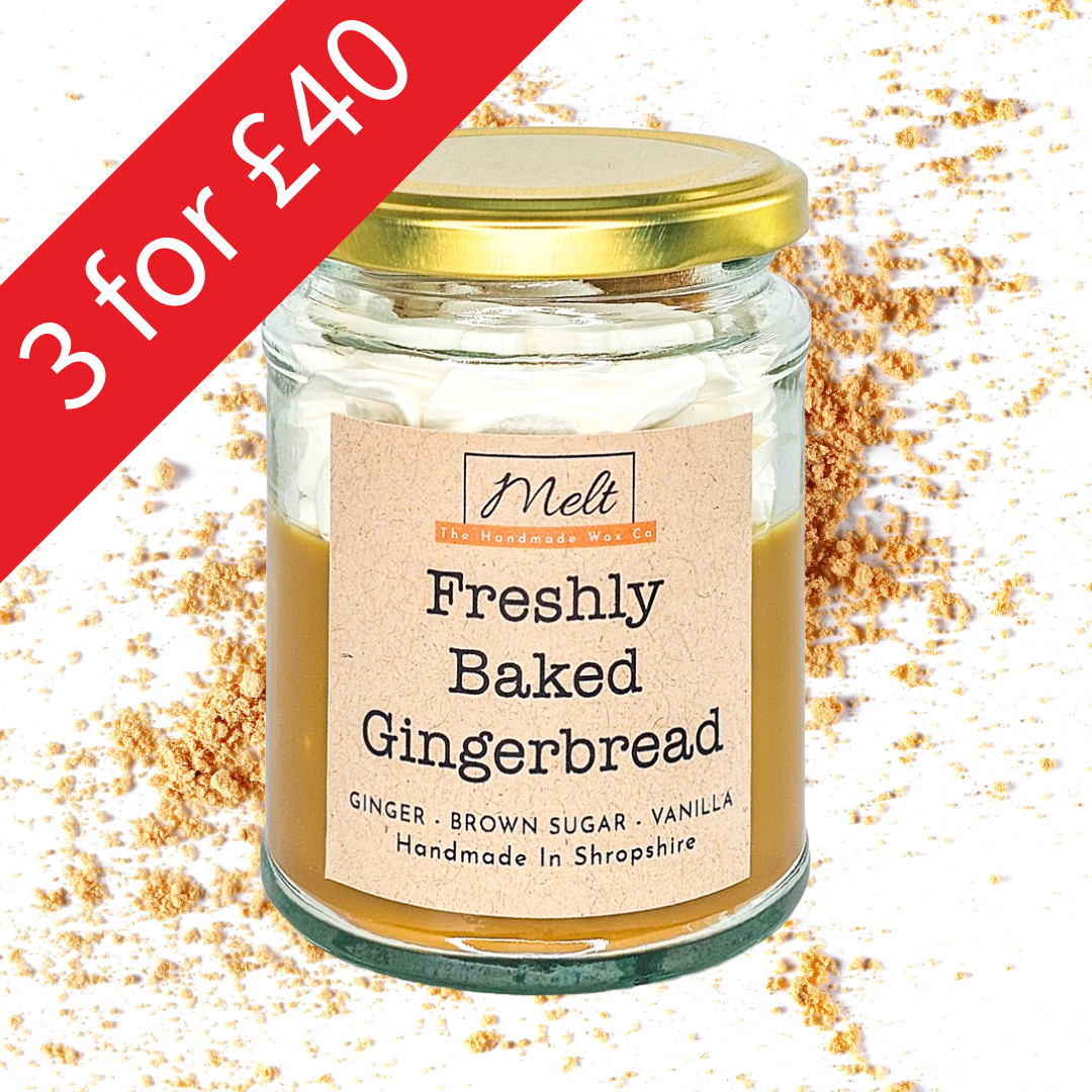 Freshly Baked Gingerbread - Jam Jar Candle