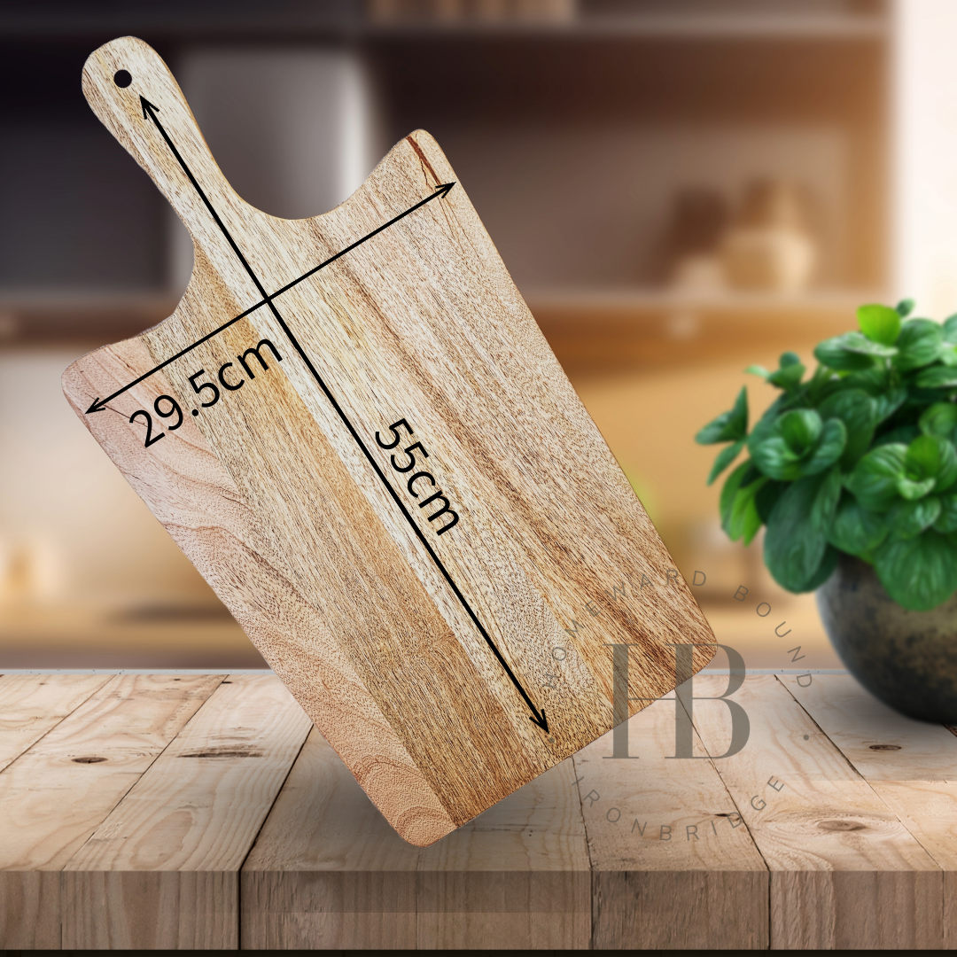 55cm Large Paddle Board - Mango Wood