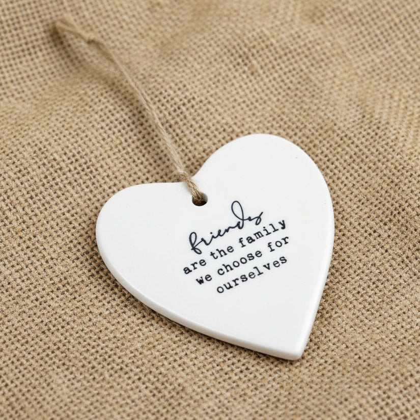 Ceramic Heart - Friends...
