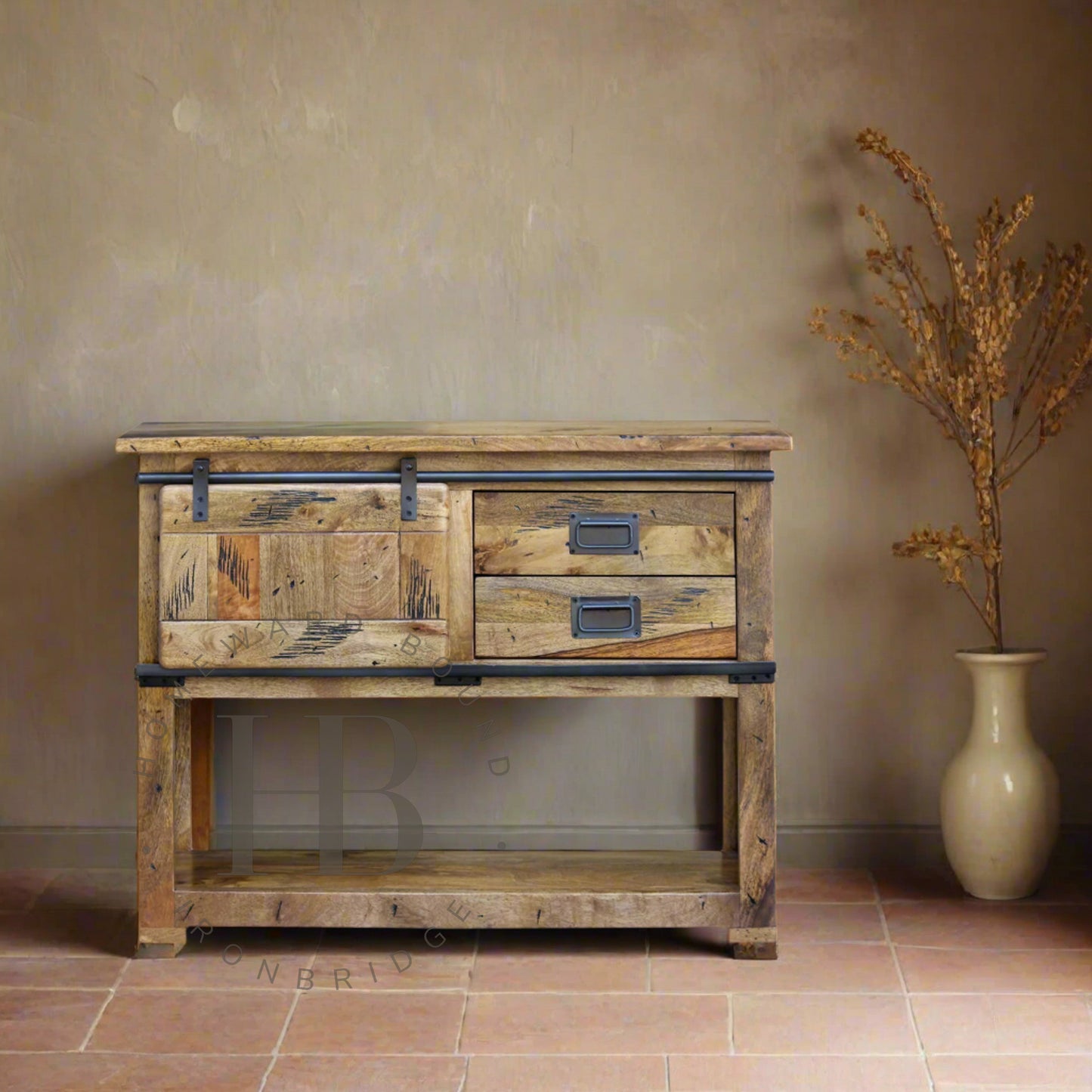 Rustic Mango Console Table