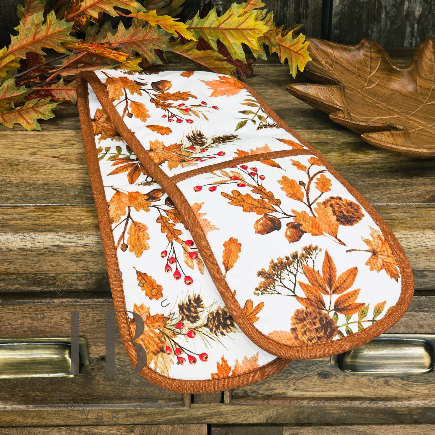 Autumn Double Oven Glove