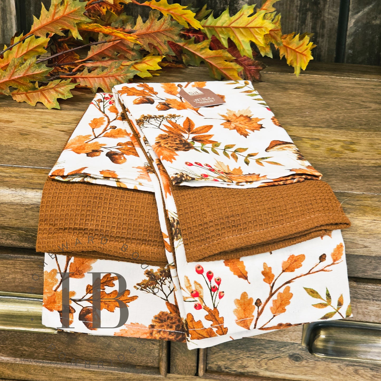 Autumn Tea Towels - Pack of Three