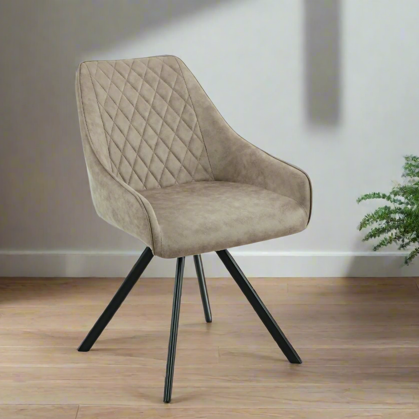 Sycamore Swivel Dining Chair - 3 Colours
