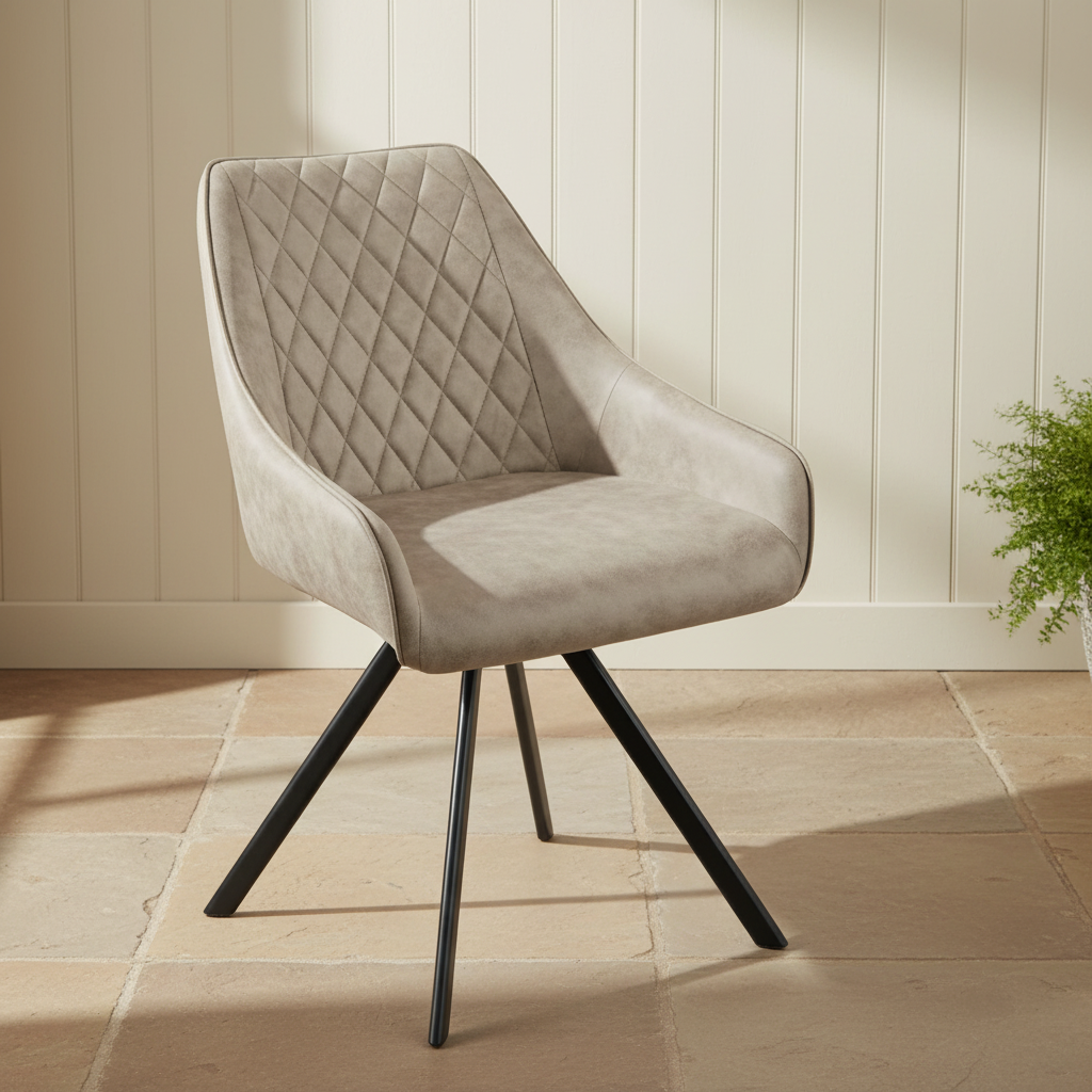 Sycamore Swivel Dining Chair - 3 Colours