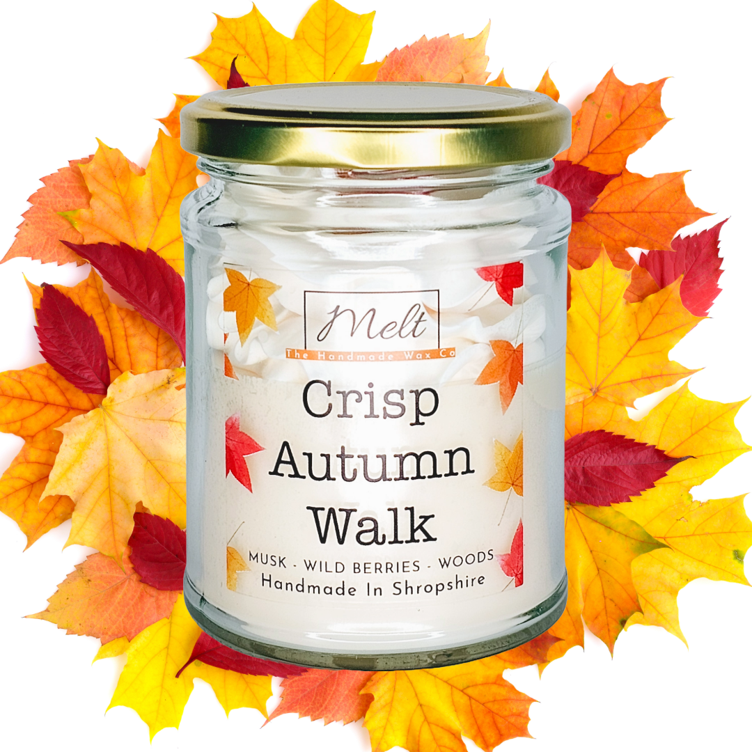 Crisp Autumn Walk - Jam Jar Candle