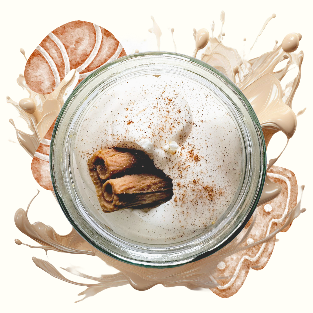 Gingersnap Eggnog - Jam Jar Candle