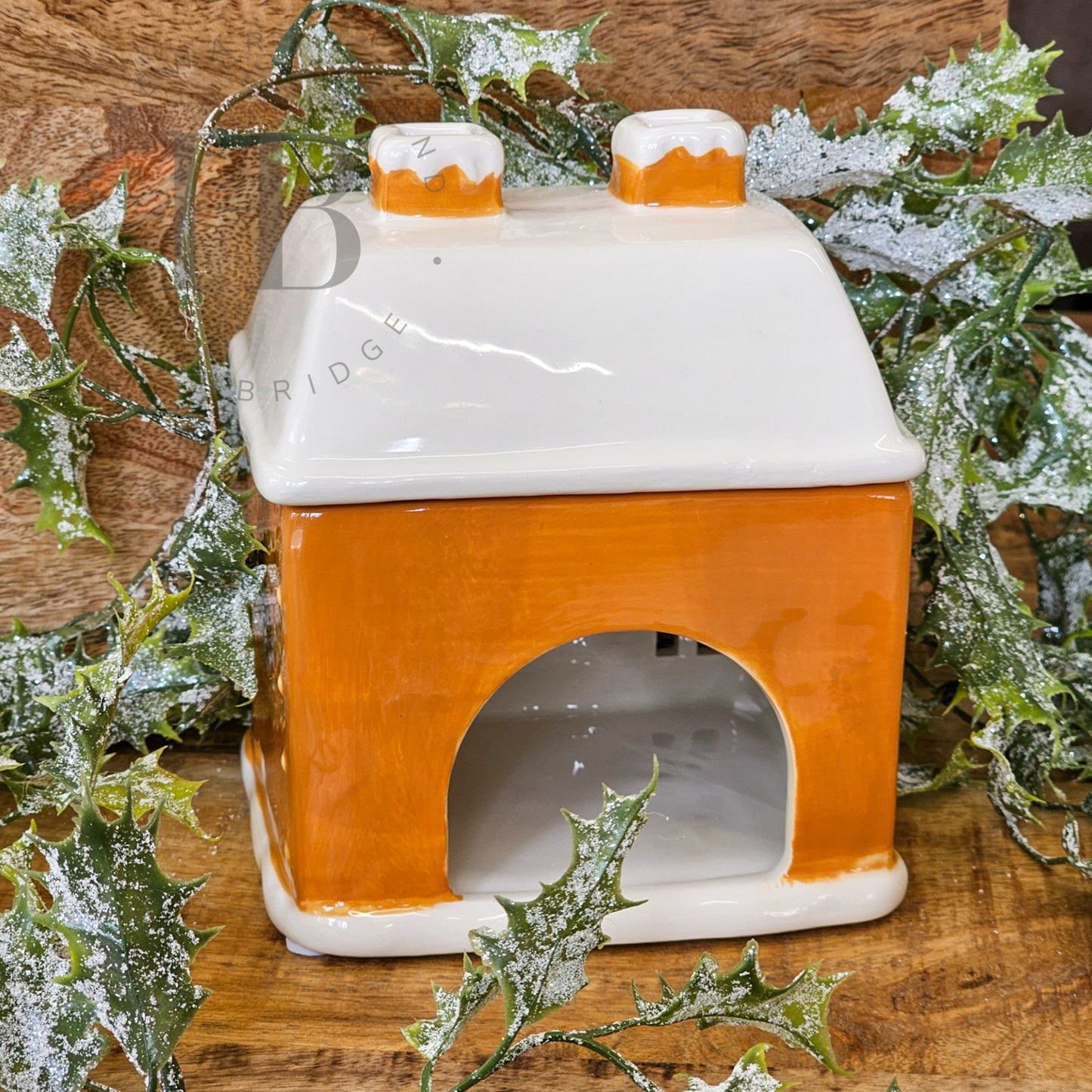 Ceramic Gingerbread House Melt Warmer