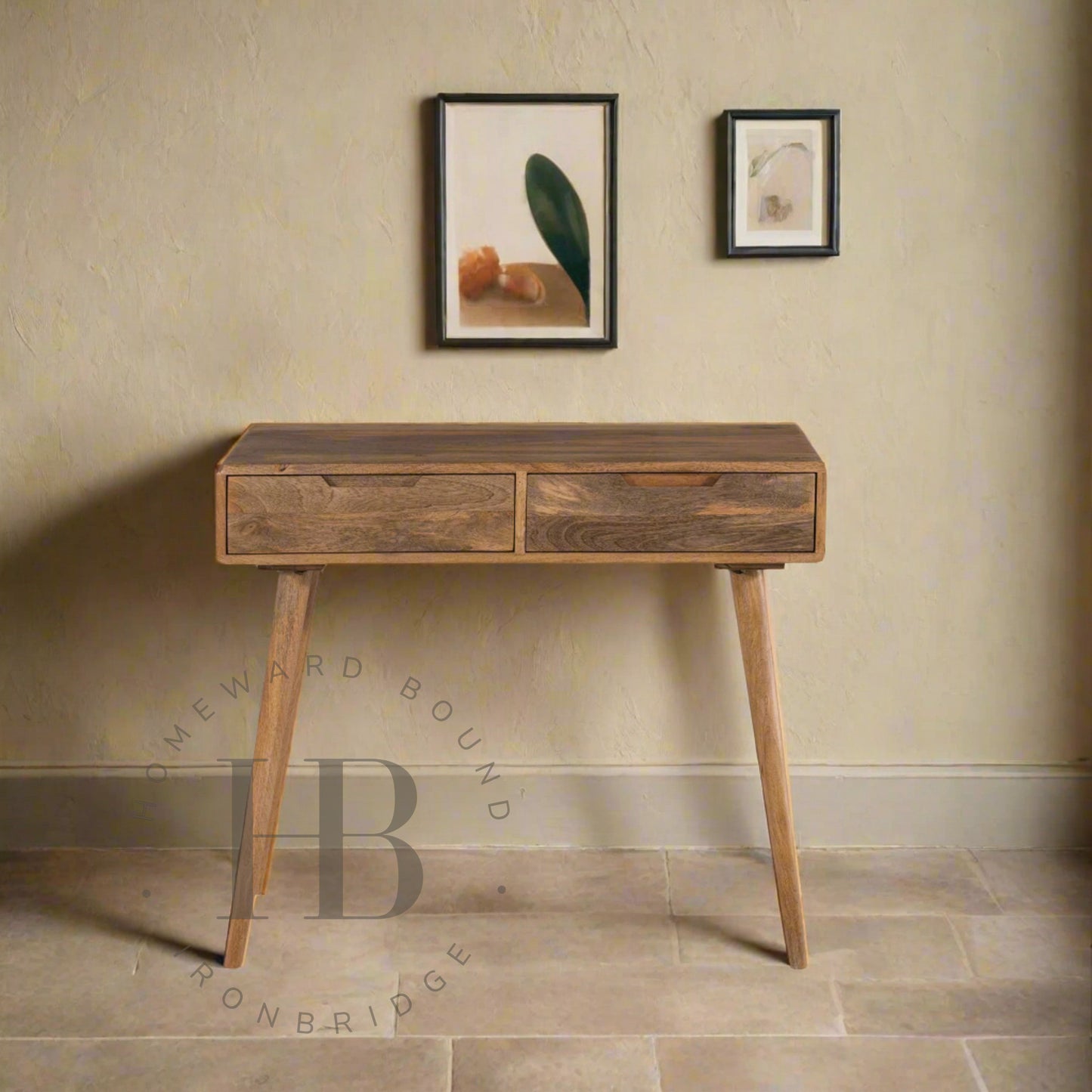 Scandi Mango Console Table