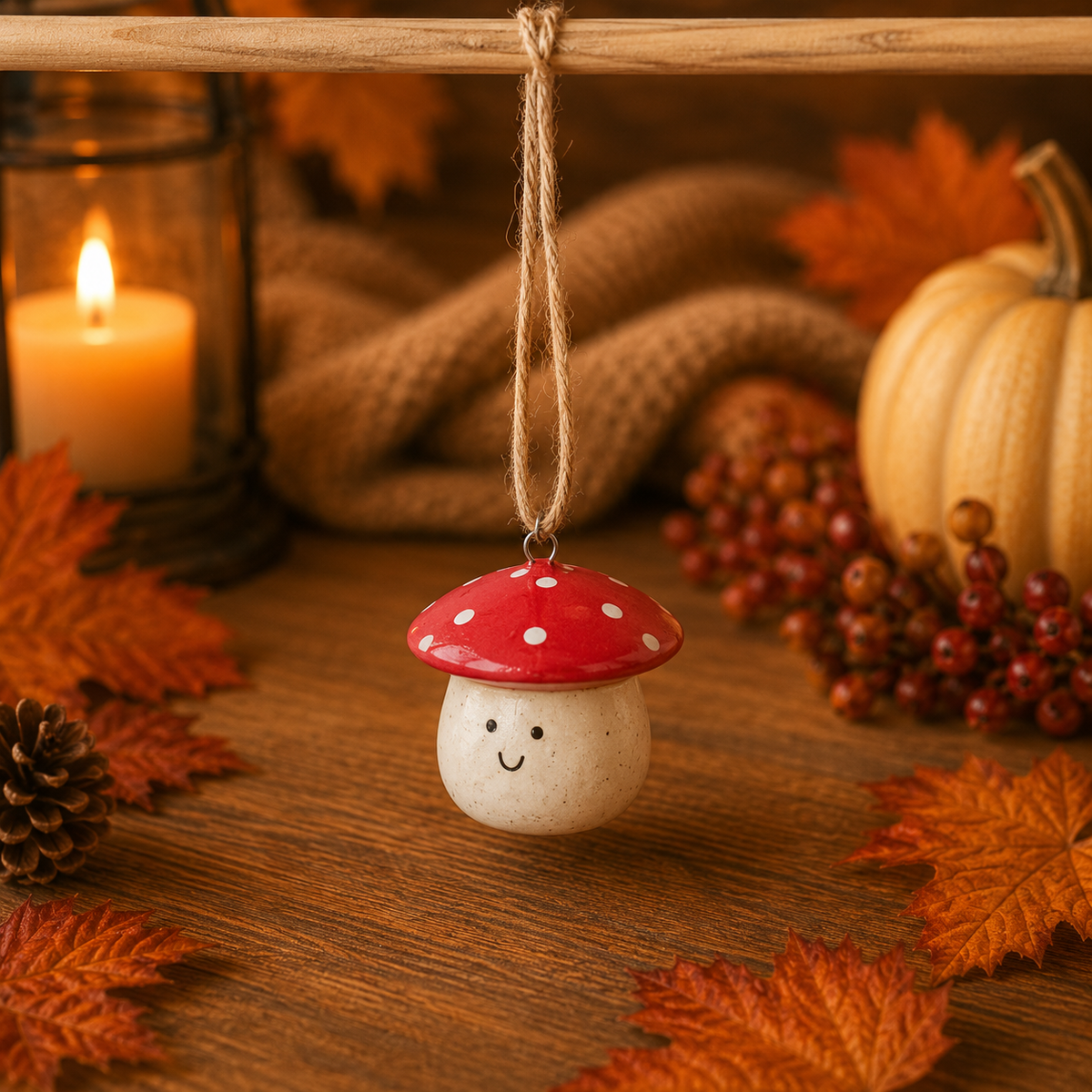 Mini Autumn Ceramic Hangers