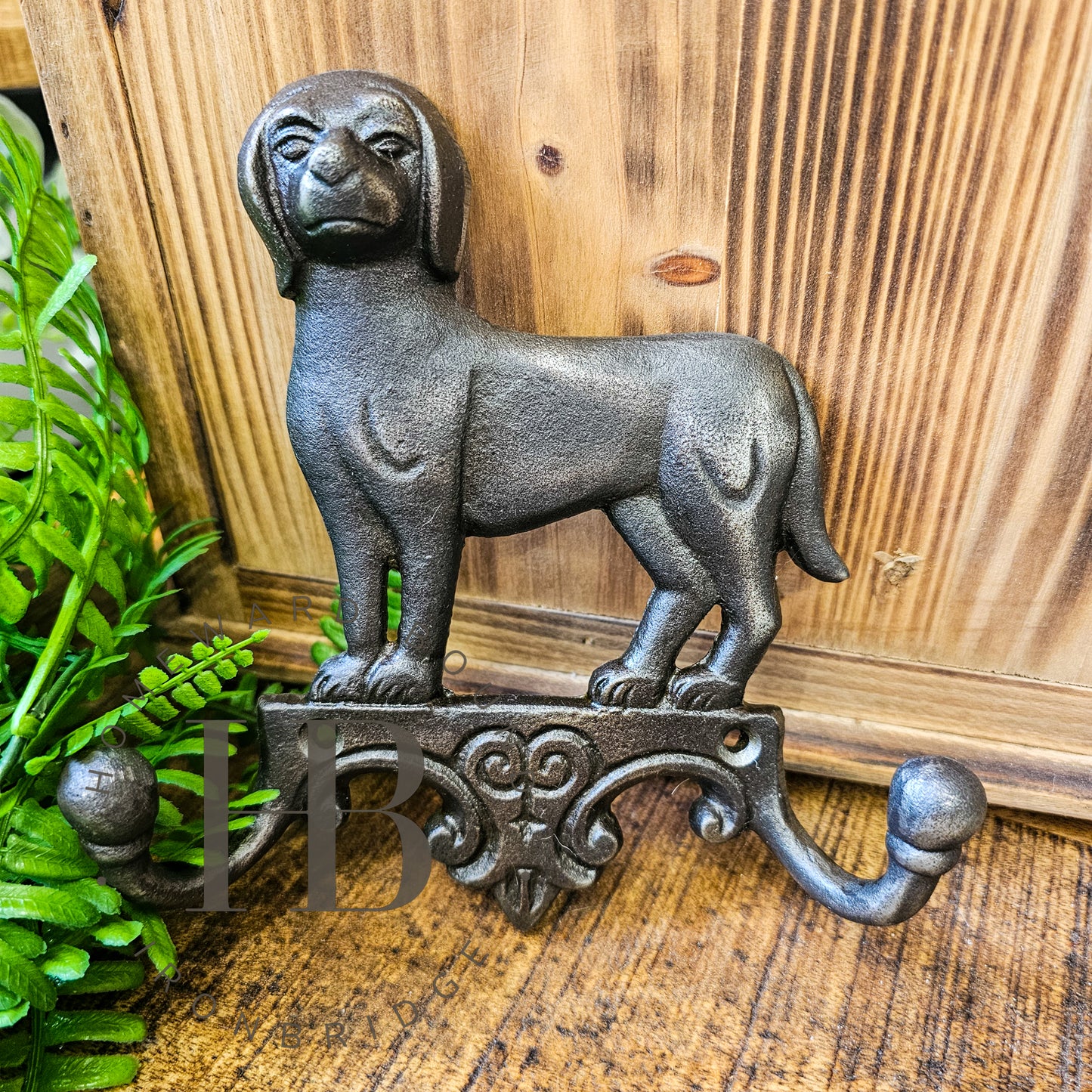 Cast Iron Double Dog Hook
