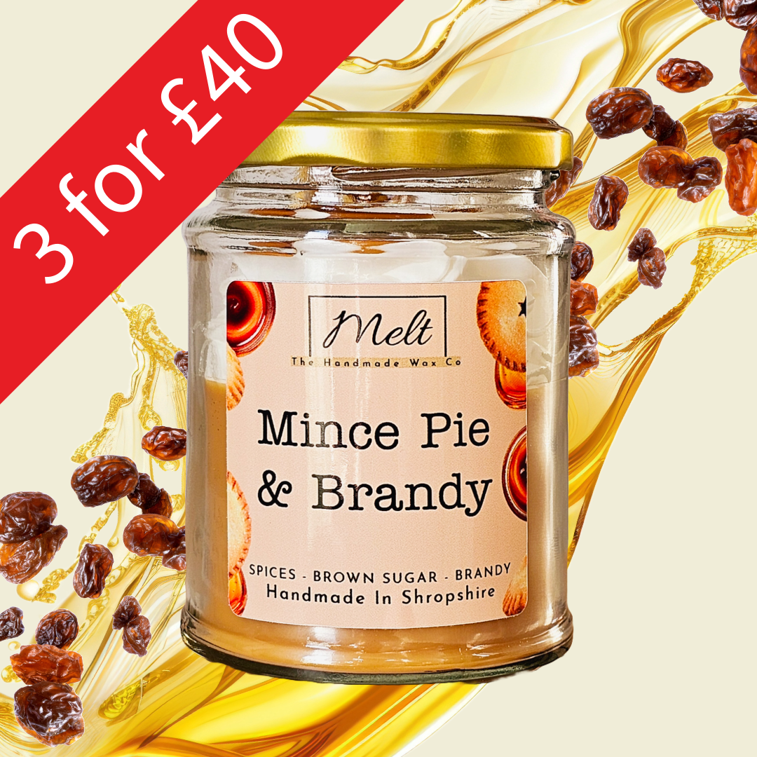Mince Pie & Brandy - Jam Jar Candle
