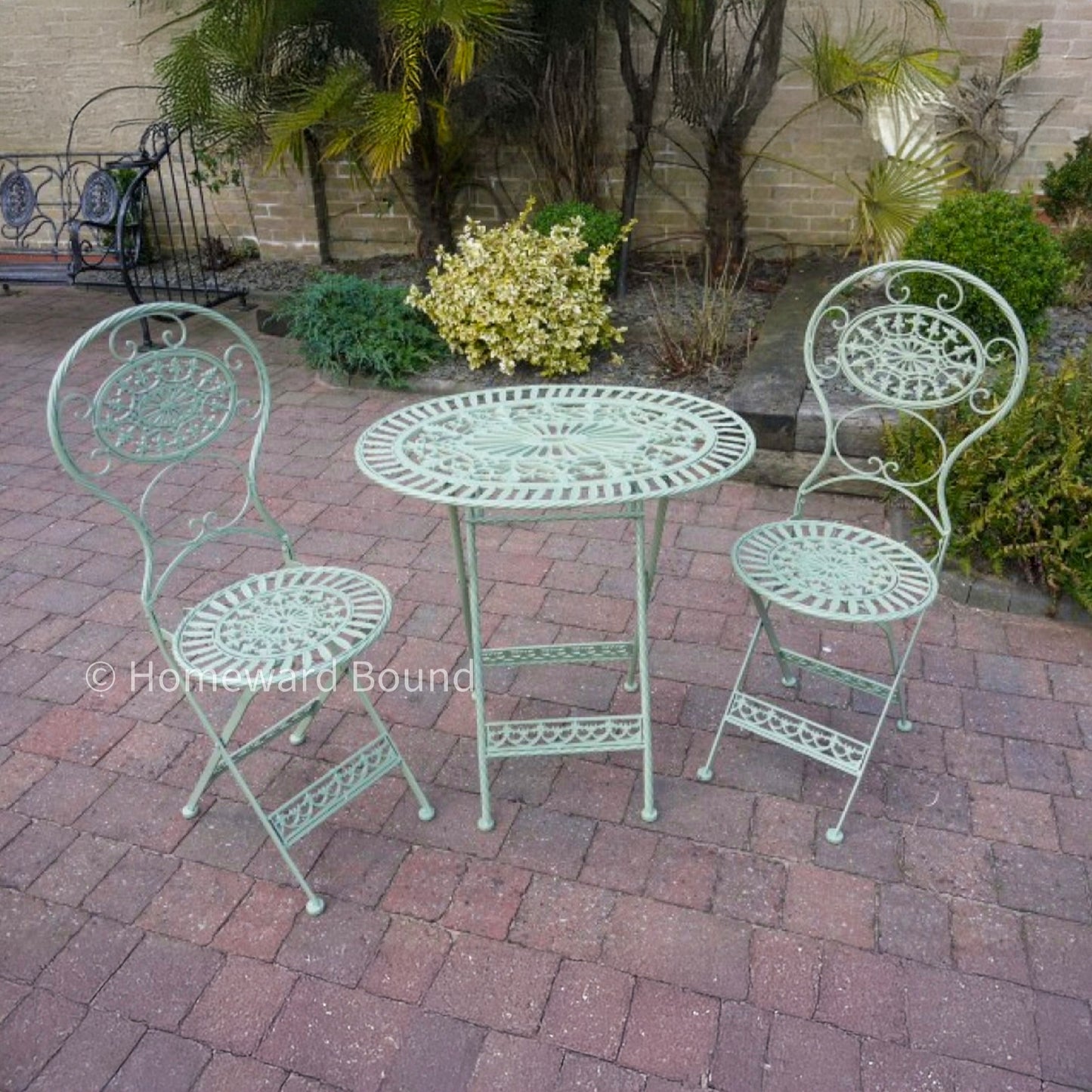 Bistro Set - Oval - Pistachio Green