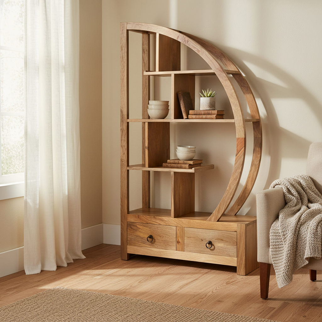 Large Room Divider (Half Moon)