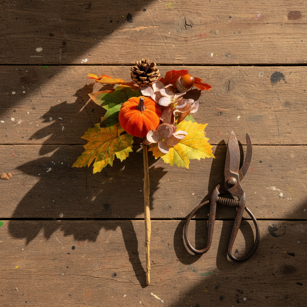 Autumn Pumpkin Acorn Pic