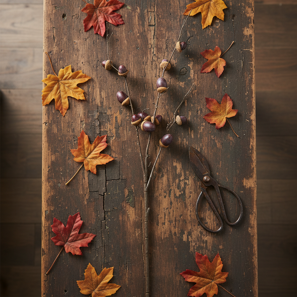 Artificial Acorn Sprays