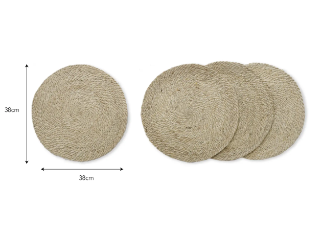 Heyford Round Placemats - Set of 4