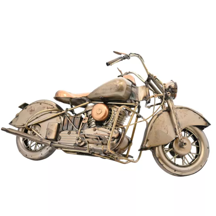 Harvey Makin Metal Motorbike Ornament