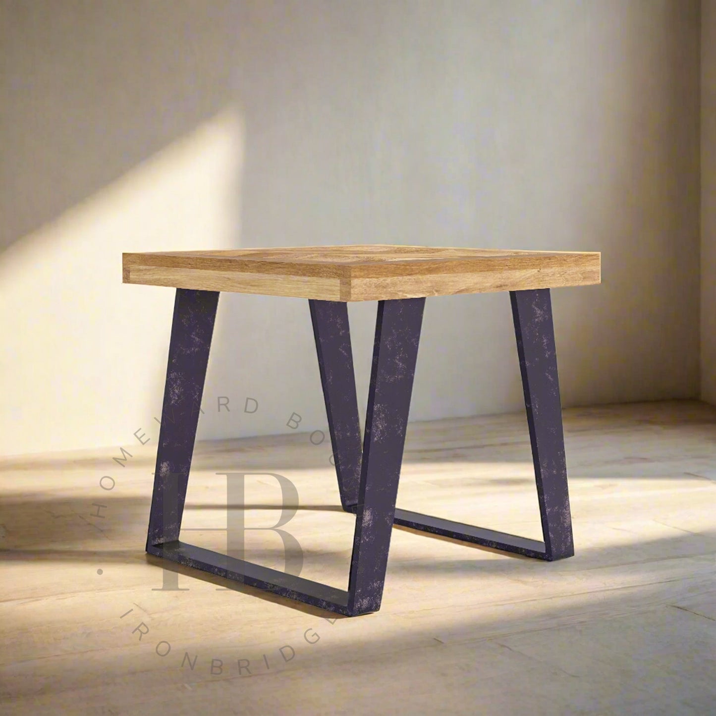 Herringbone Side Table