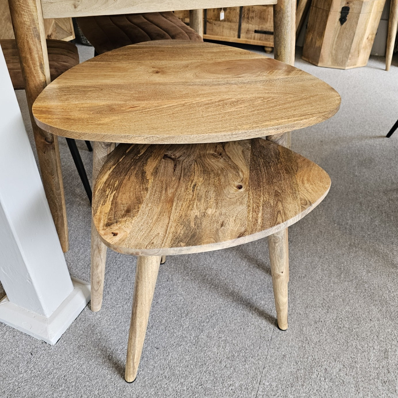 Scandi Mango Nest of Tables
