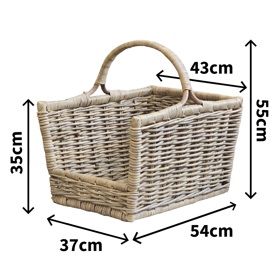 Glenweave Sturdy Log Basket - Large