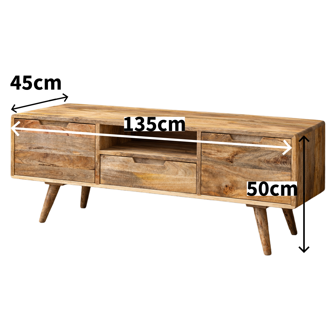 Scandi Mango Large TV Unit