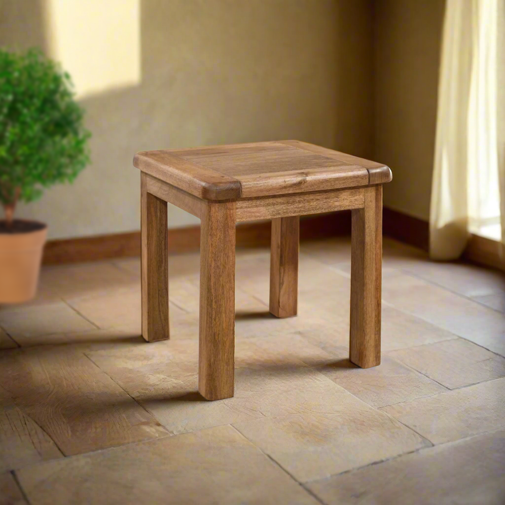 Farmhouse Mango Side Table