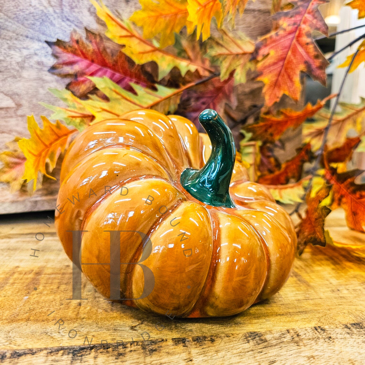 Ceramic 'Wonky' Pumpkins