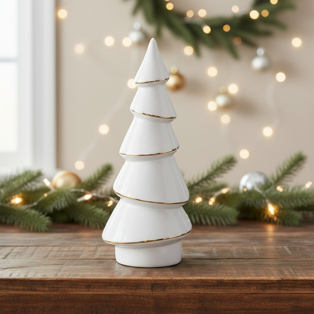 Ceramic Free Standing Christmas Tree