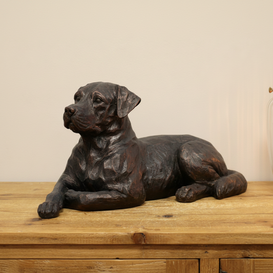 Laying Labrador Ornament