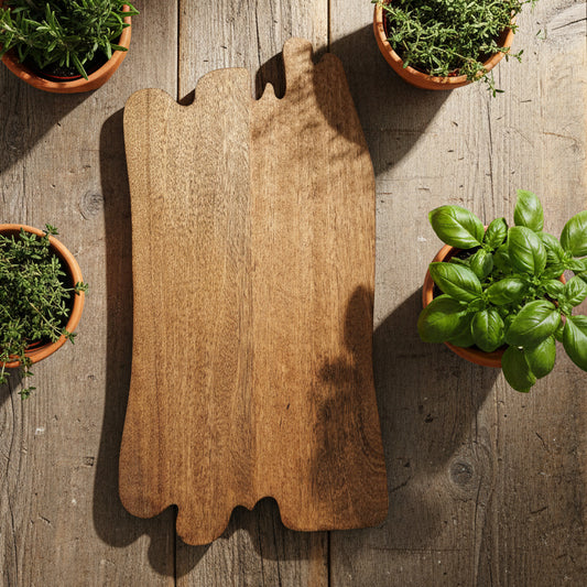 Large Elevated Mango Wood Board