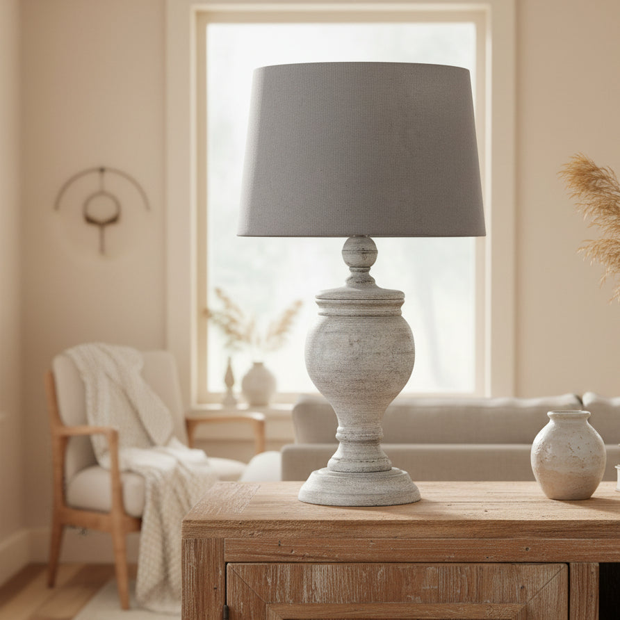 Uthina Column Table Lamp