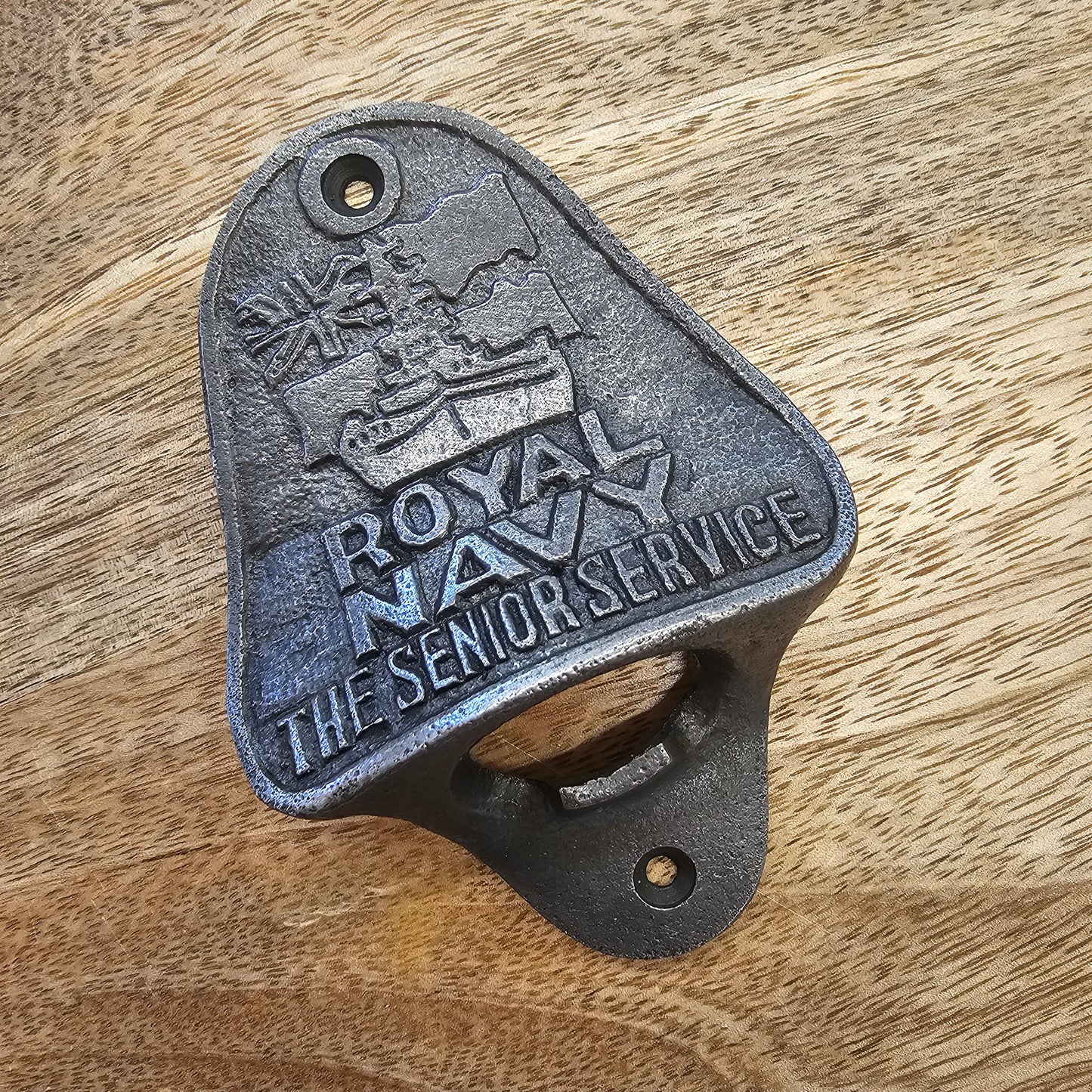 Cast Iron Royal Navy Bottle Opener