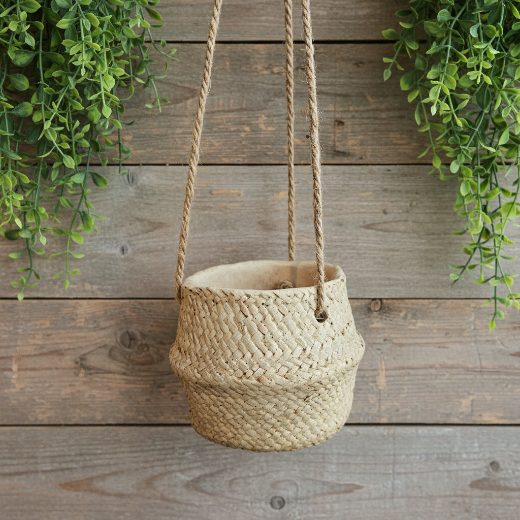 Hanging Pottery Planter
